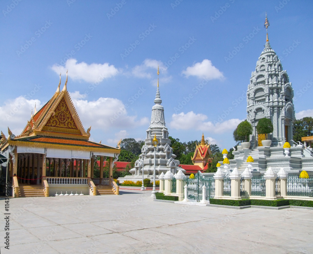 Fototapeta premium Royal Palace in Phnom Penh