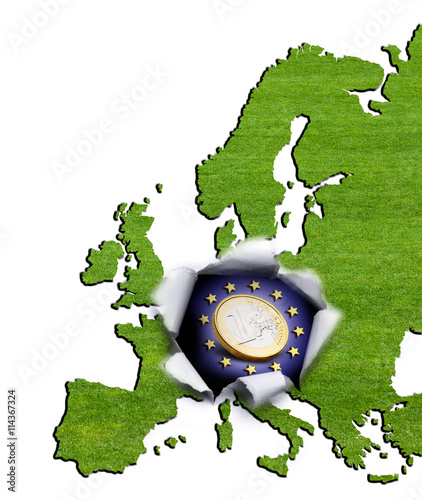 Euro im Loch