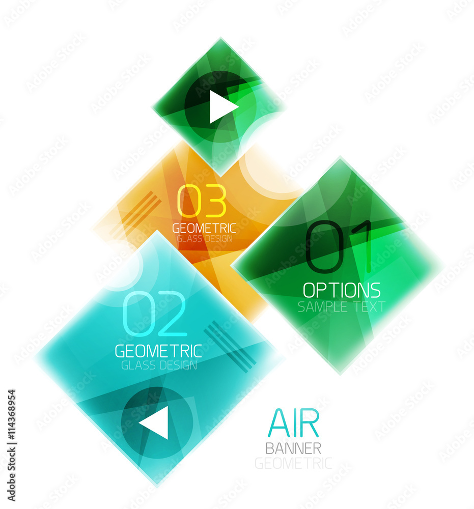 Shiny colorful geometric business abstract infographics template Shiny colorful geometric business abstract infographics template