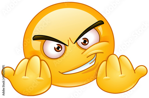 Invitation to fight emoticon