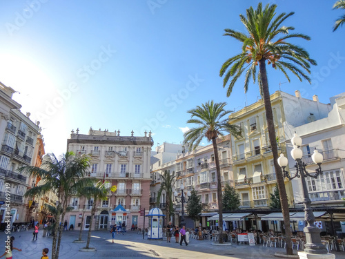 Panorama von Cadiz, Spanien