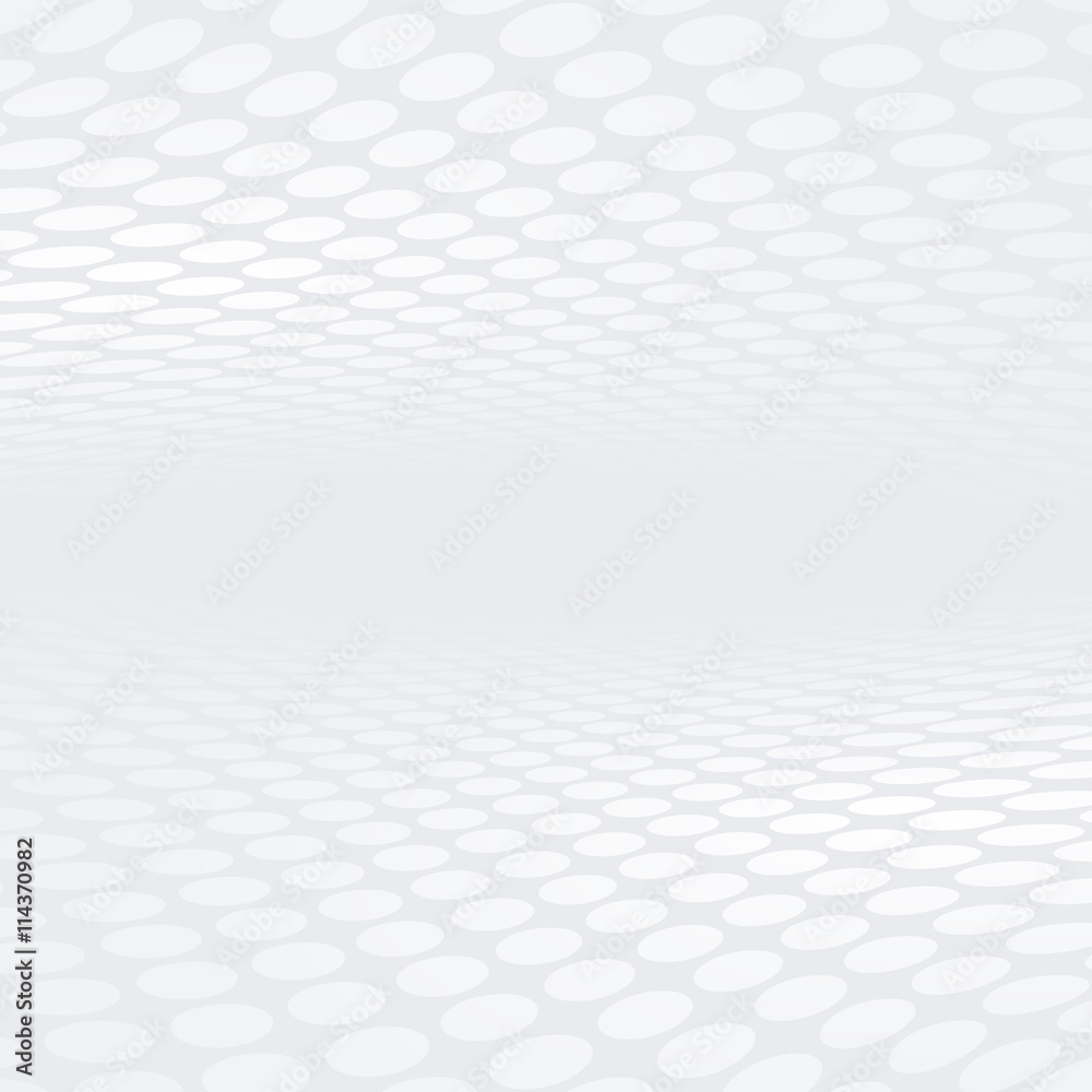 Abstract grey and white halftone perspective background Abstract grey and white halftone perspective background