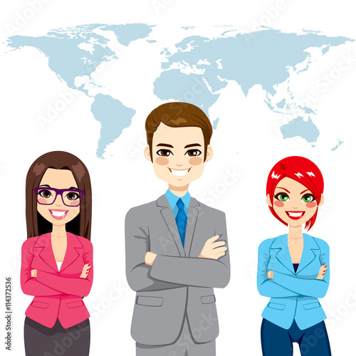 Confident successful profes...