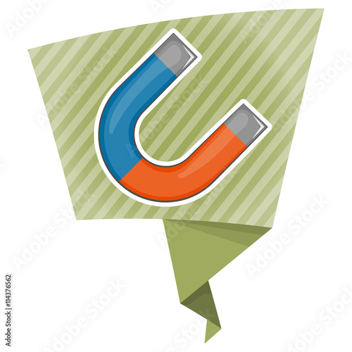 Magnet colorful icon