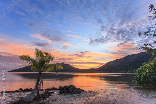 Foto Sunset in Polynesia