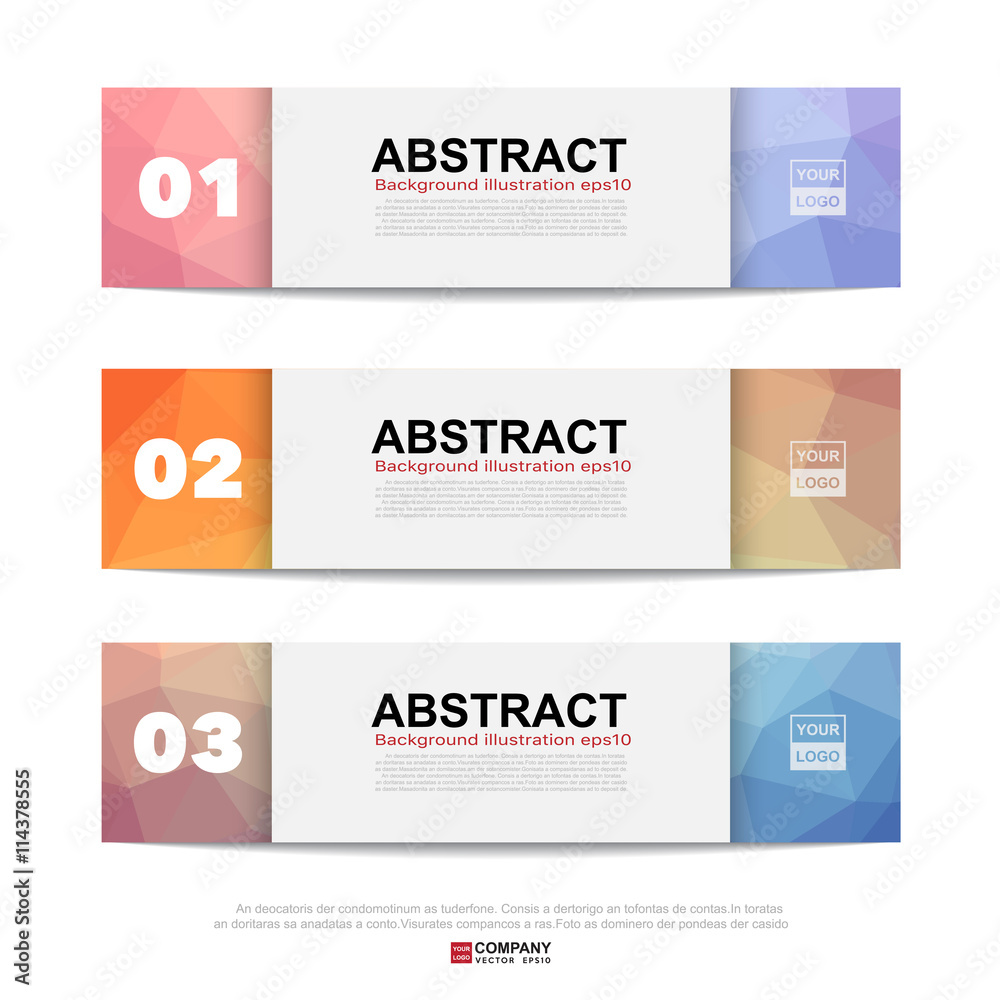 Abstract banner Abstract banner