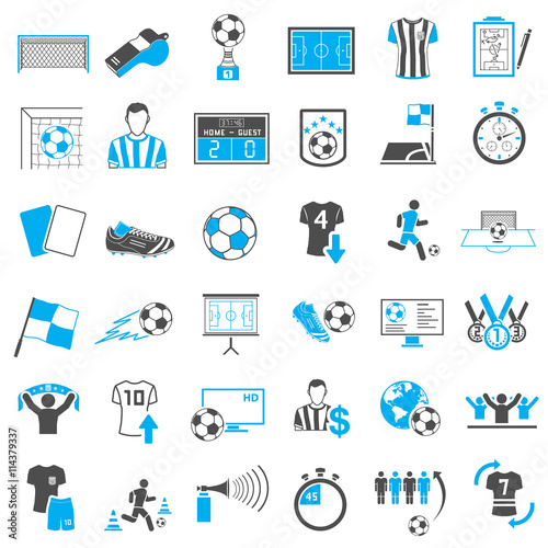 Soccer Icons Set