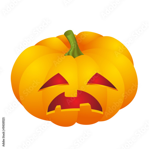halloween pumpkin face