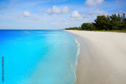 Naples beach in sunny day Florida US