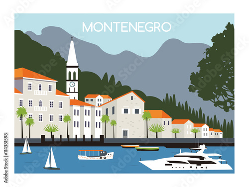 City in Montenegro.