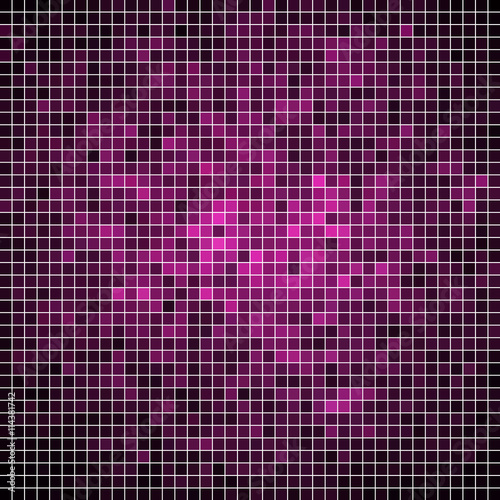 abstract vector square pixel mosaic background