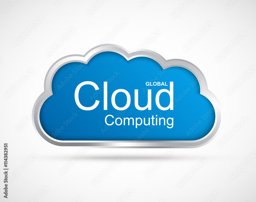 Cloud computing concept. Technology background. Cloud computing concept. Technology background.