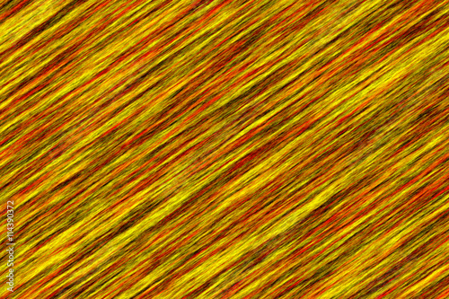 Colourful abstract fibre design on a black background