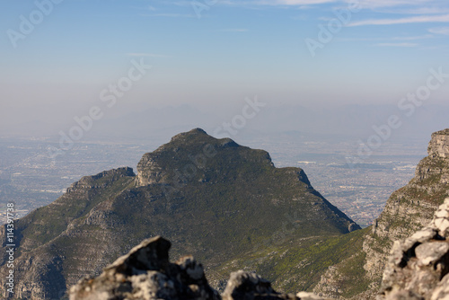 Table mountain in Cape Town, South Africa