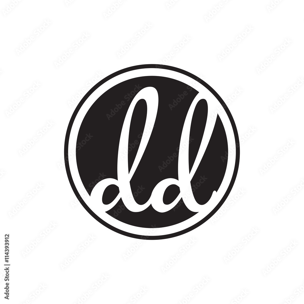 initial letter logo circle with ring initial letter logo circle with ring