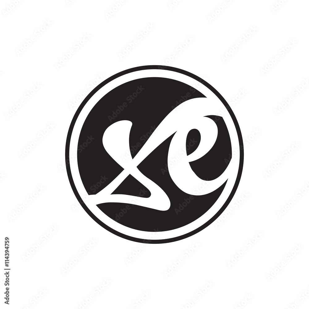 initial letter logo circle with ring initial letter logo circle with ring