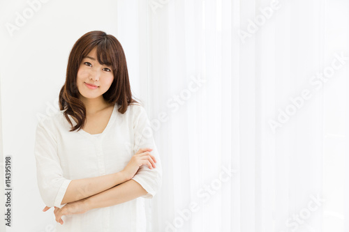 attractive asian woman relaxing Free Download attractive asian woman relaxing - GFXLoad