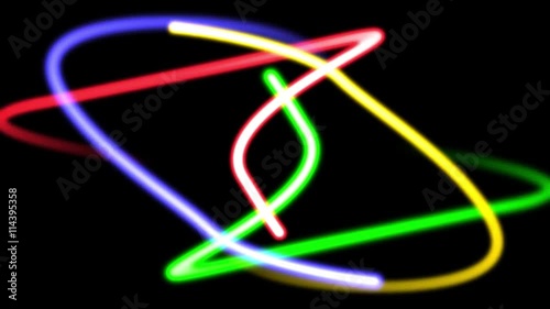 light trails motion background
