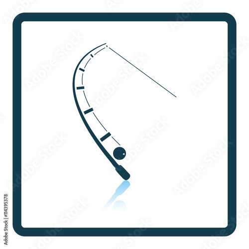 Icon of curved fishing tackle