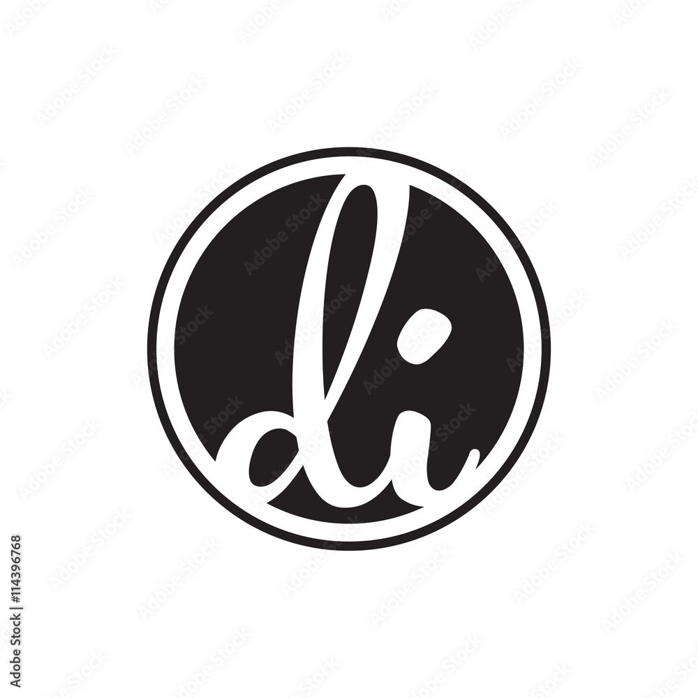 initial letter logo circle with ring initial letter logo circle with ring