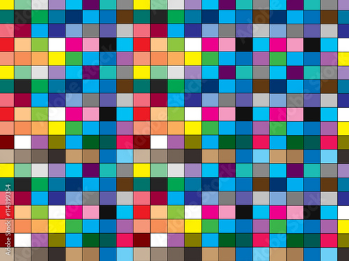 color Geometric Background Colorful Pattern with square © stifoz