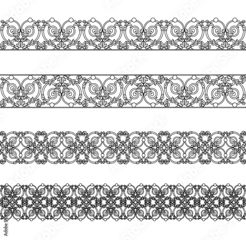 Set of borders