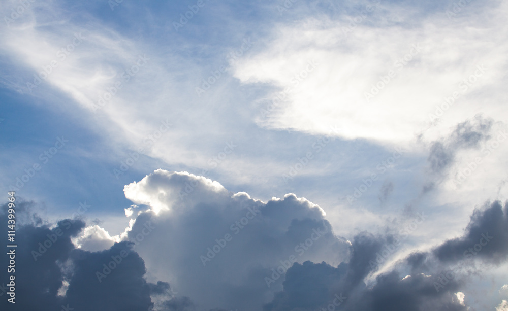 colorful dramatic sky with cloud at sunset colorful dramatic sky with cloud at sunset