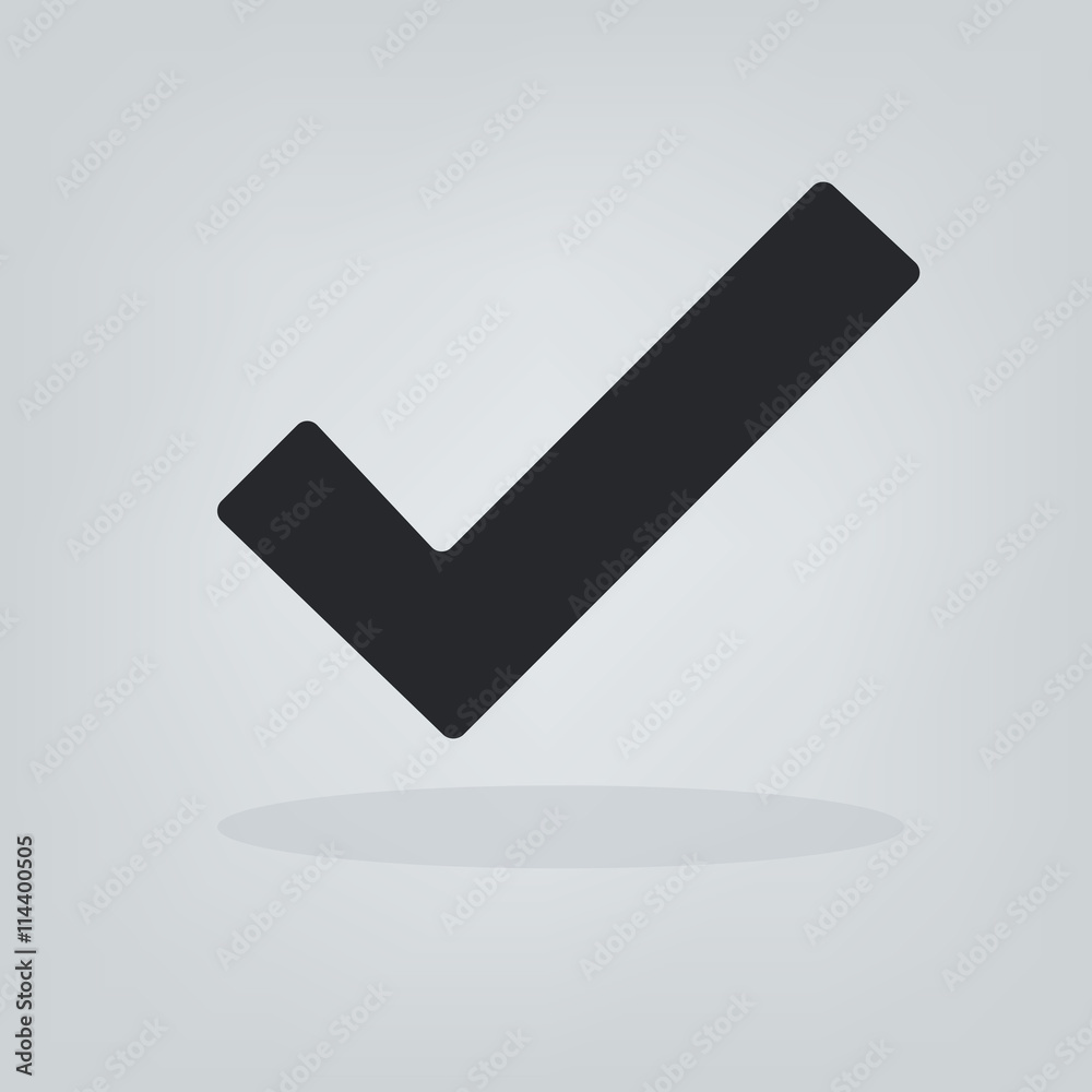 Check mark icon, eps, vector. Check mark icon, eps, vector.