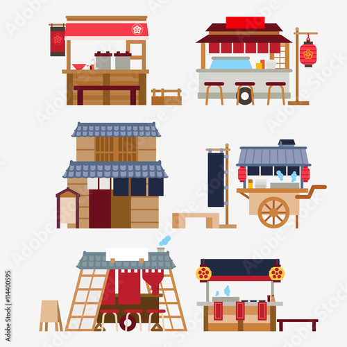 Japanese food stalls/Yatai