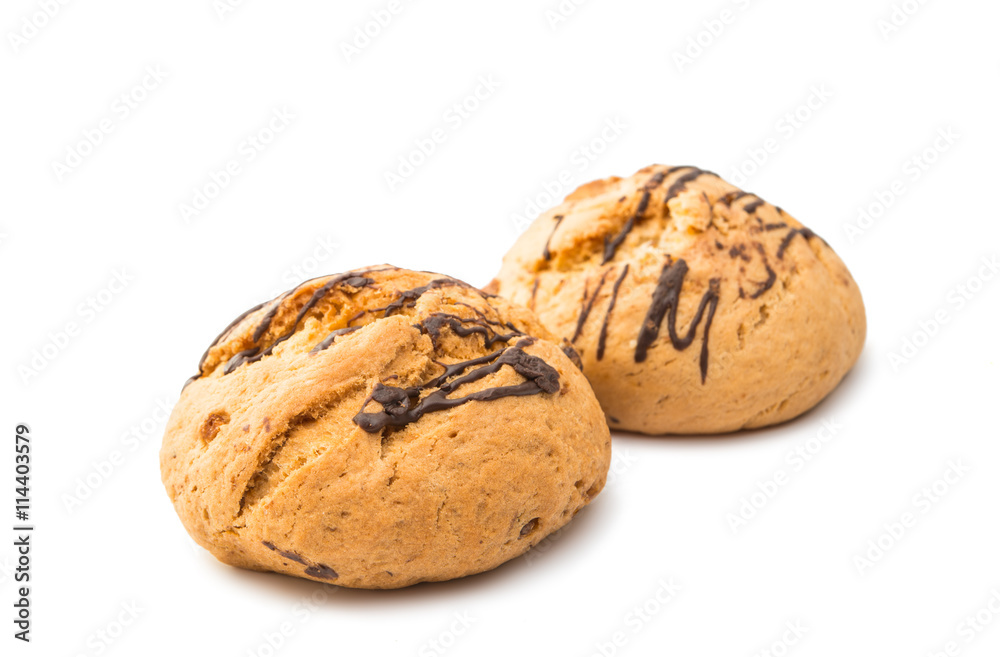 Georgian cookies isolated
