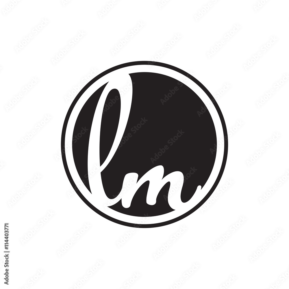 initial letter logo circle with ring initial letter logo circle with ring