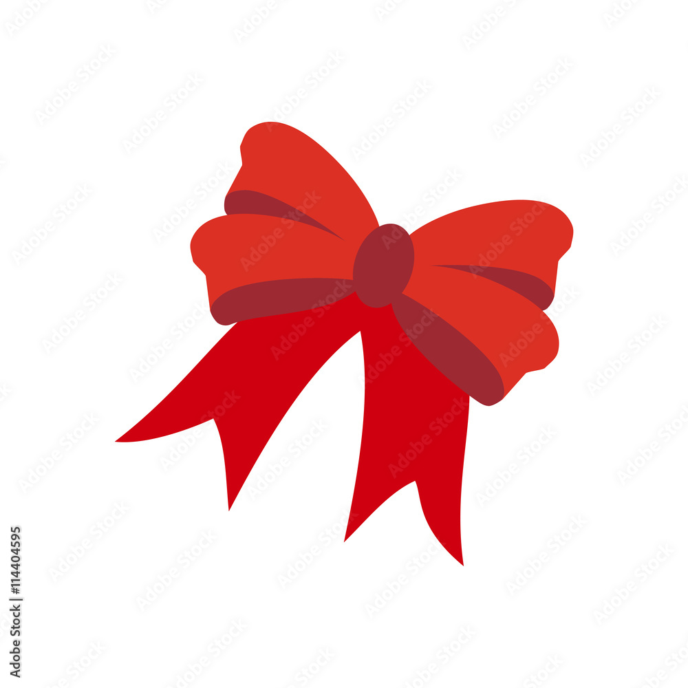 Bow illustration icon