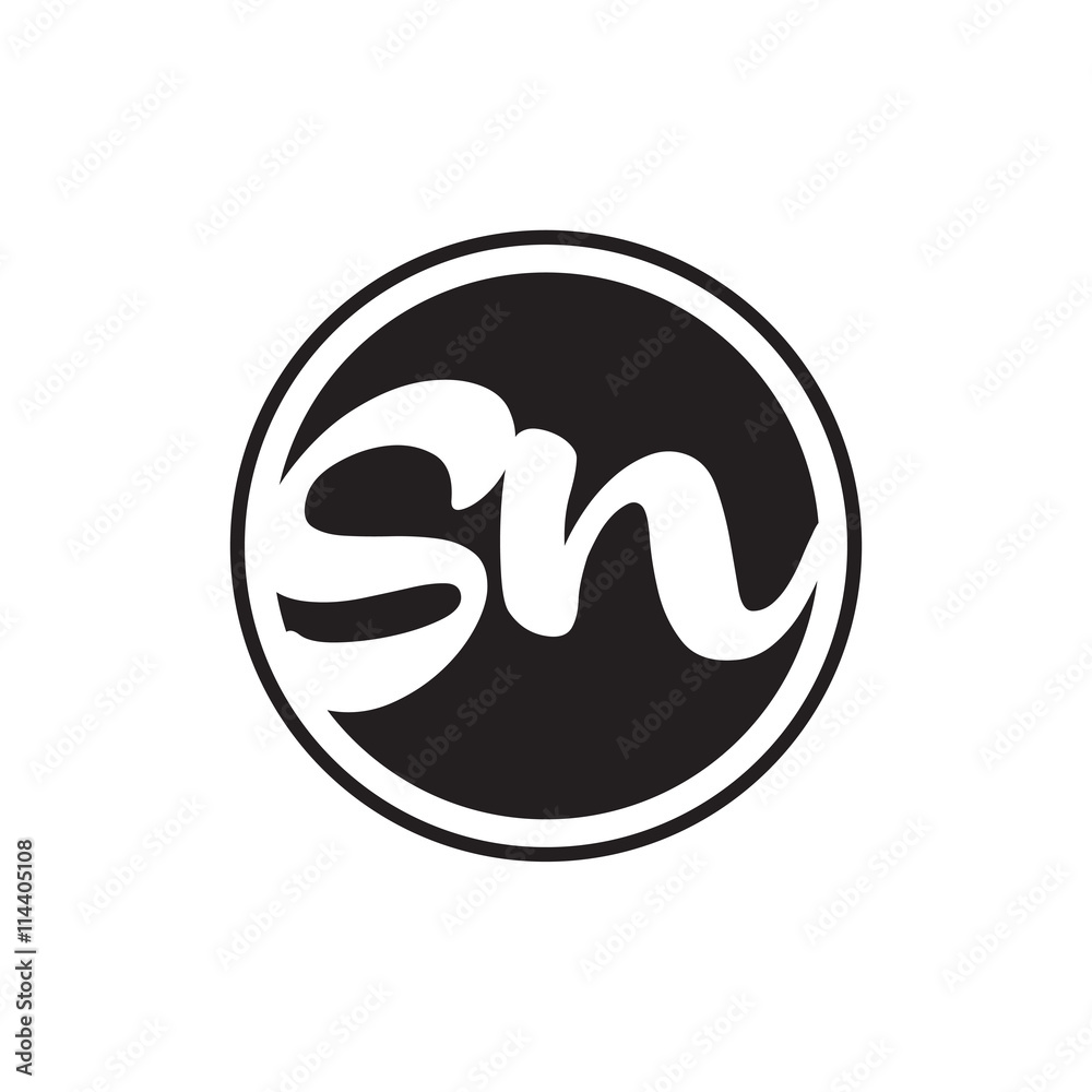 initial letter logo circle with ring initial letter logo circle with ring