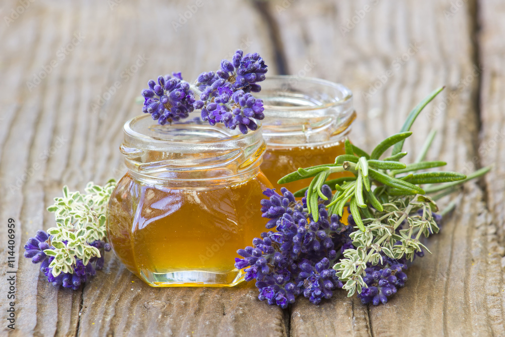 herbal honey with fresh herbs herbal honey with fresh herbs
