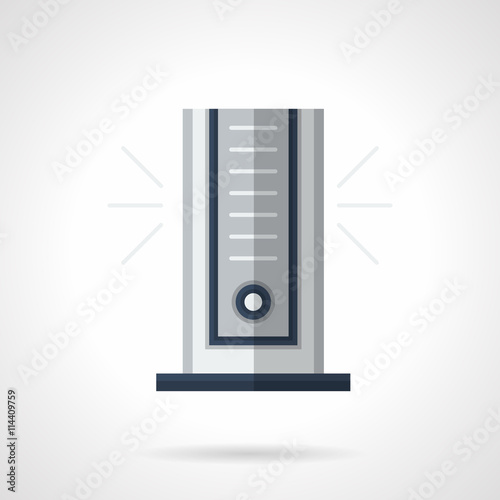 Modern climatic appliance flat color vector icon