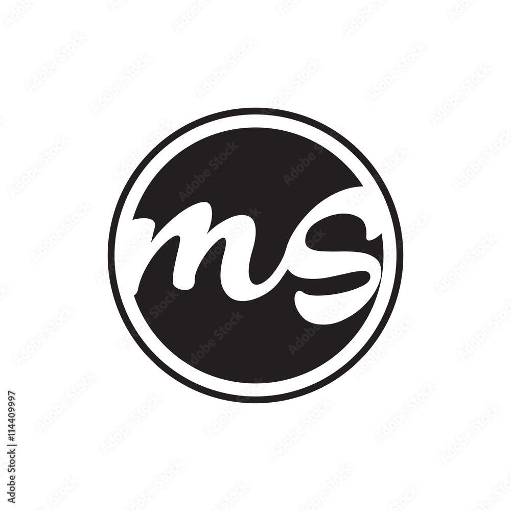 initial letter logo circle with ring initial letter logo circle with ring
