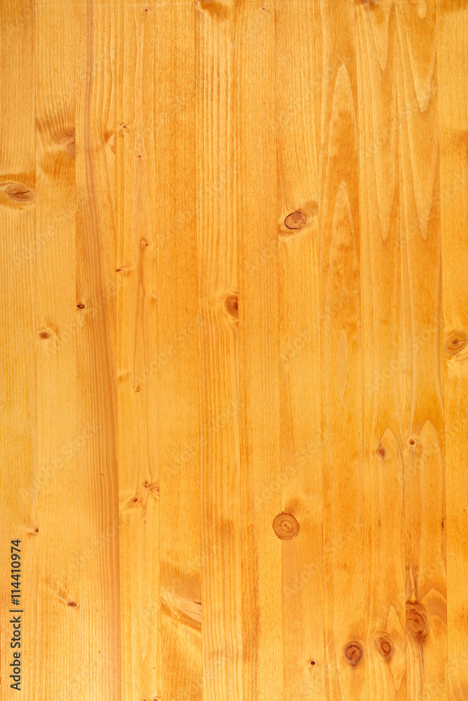 Yellow pine wood plank texture