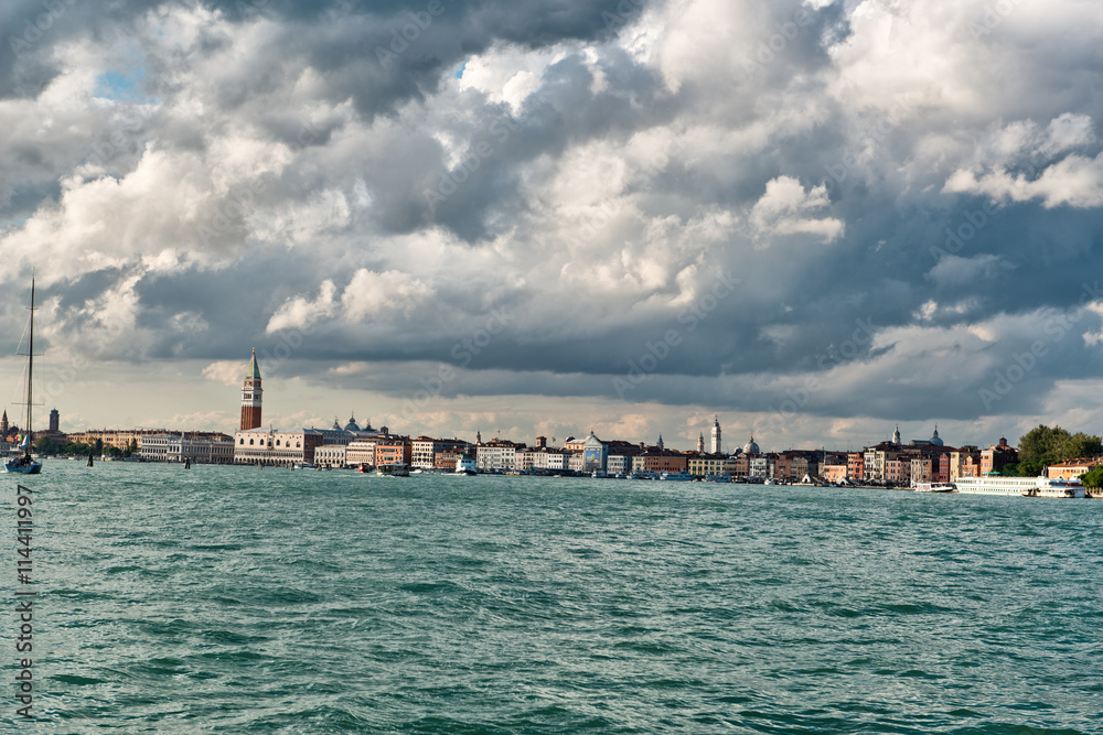 Sea View of Campanile and Doge Palace, Venice