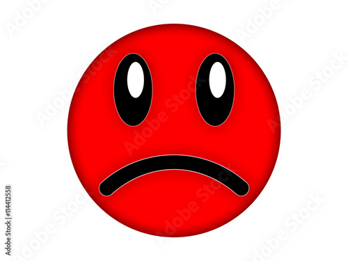 Angry face