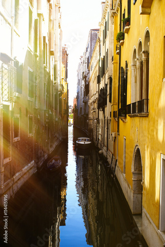 view on a Venice streets
