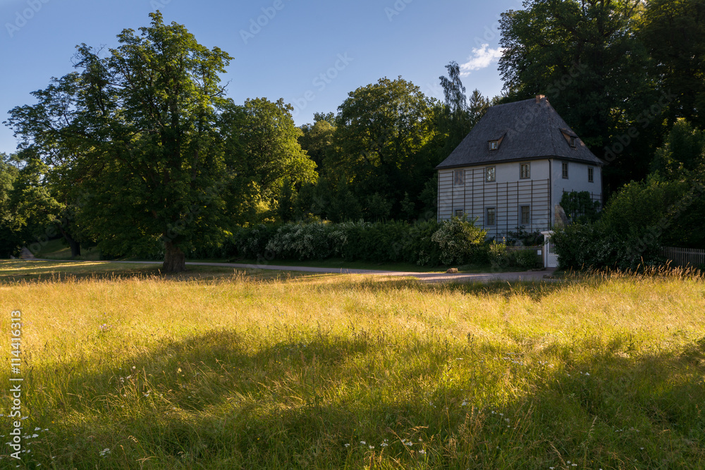 Obraz premium Weimar - Goethes Gartenhaus