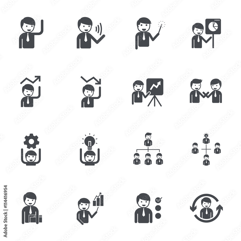 Manager icons Manager icons