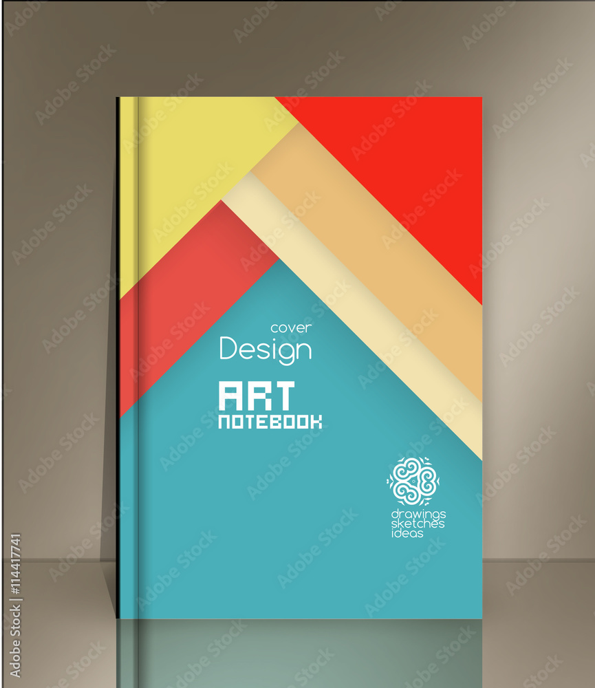 Vector illustration Material design template Stock Vector Adobe Stock Vector illustration Material design template Stock Vector Adobe Stock