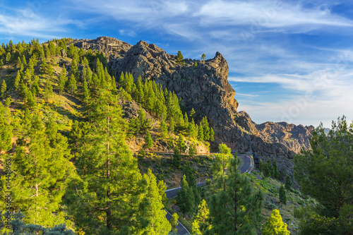 Mountains of Gran Canaria island  Spain