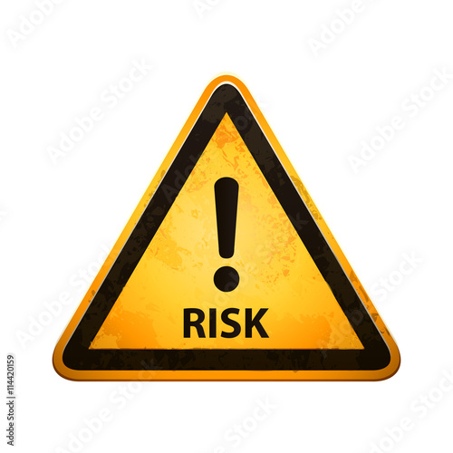 risk danger sign