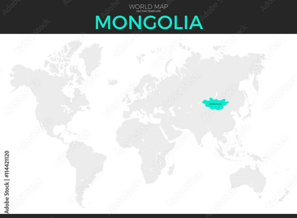 Mongolia Location Map