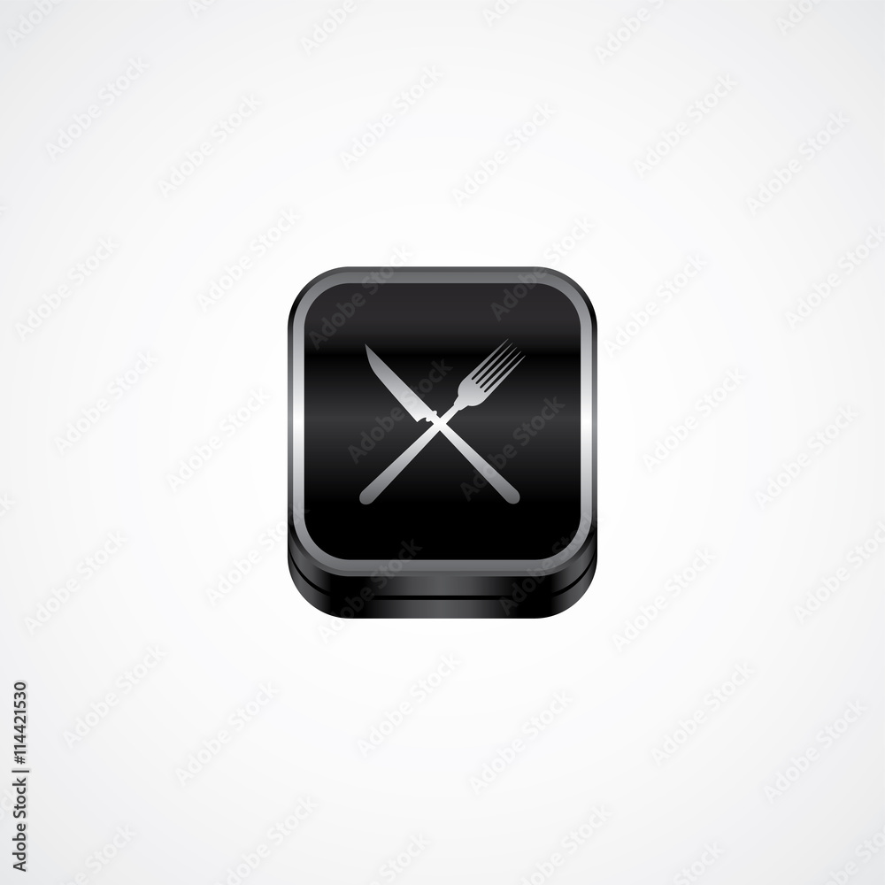 metal plate theme icon button metal plate theme icon button