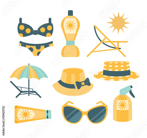 Beach Vacation Travelling Kit Set