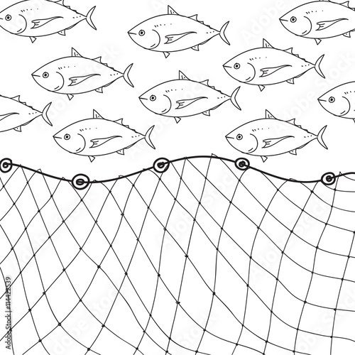 fishnet, vector