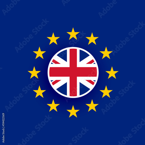 Free Download uk flag inside european union flag - GFXLoad